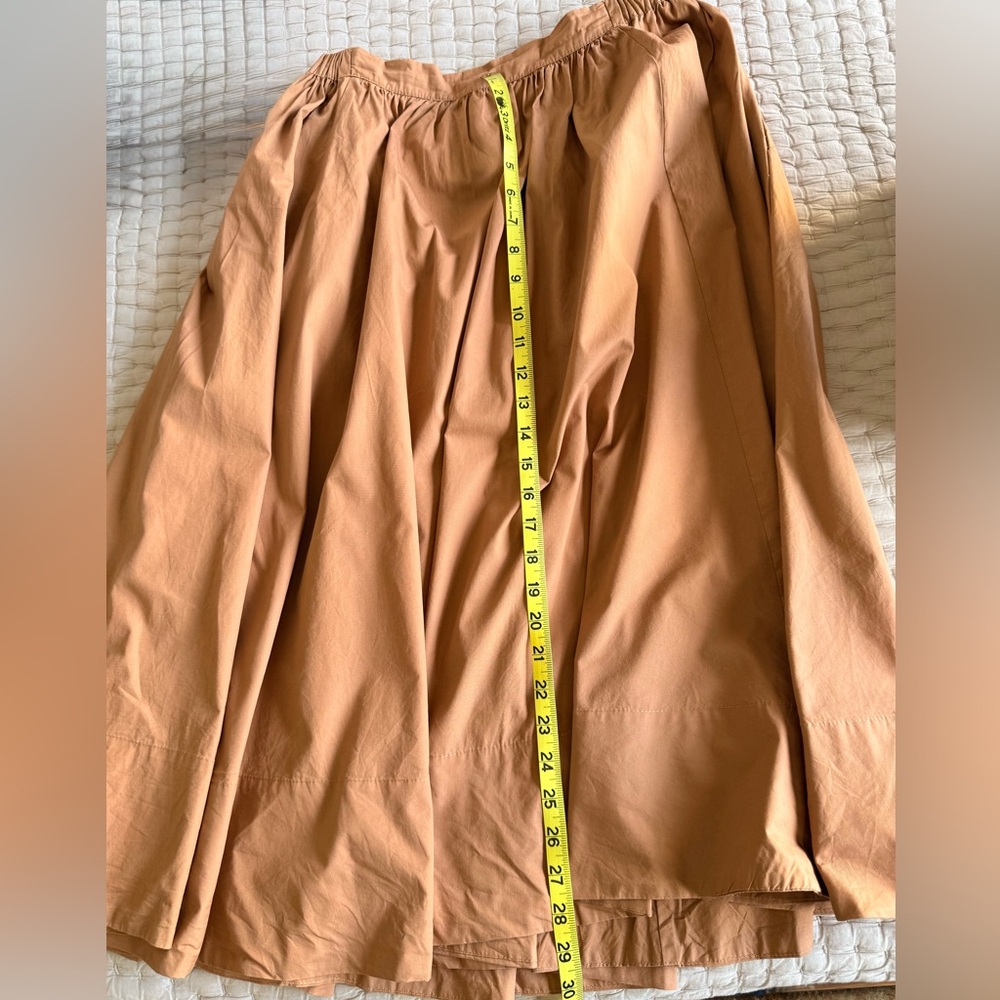 Veveret Chic Brown A-Line Women's Skirt - Picture 6 of 6
